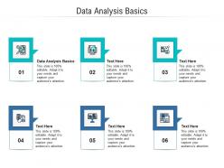 Data analysis basics ppt powerpoint presentation professional graphics pictures cpb