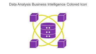 Data Analysis Business Intelligence Colored Icon In Powerpoint Pptx Png And Editable Eps Format