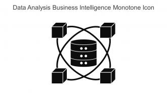 Data Analysis Business Intelligence Monotone Icon In Powerpoint Pptx Png And Editable Eps Format