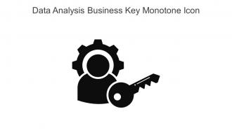 Data Analysis Business Key Monotone Icon In Powerpoint Pptx Png And Editable Eps Format