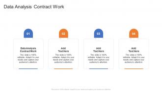 Data Analysis Contract Work In Powerpoint And Google Slides Cpb