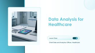 Data Analysis For Healthcare PPT Structure VA