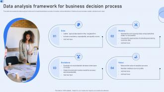 Data Analysis Framework For Business Decision Process