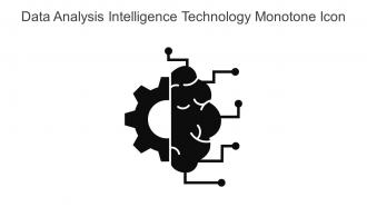 Data Analysis Intelligence Technology Monotone Icon In Powerpoint Pptx Png And Editable Eps Format