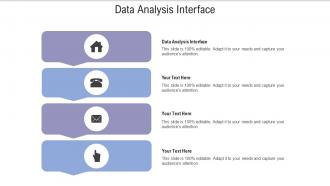 Data analysis interface ppt powerpoint presentation infographics tips cpb