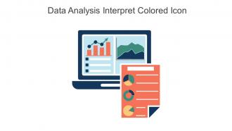 Data Analysis Interpret Colored Icon In Powerpoint Pptx Png And Editable Eps Format