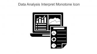Data Analysis Interpret Monotone Icon In Powerpoint Pptx Png And Editable Eps Format