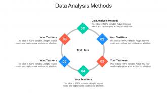 Data analysis methods ppt powerpoint presentation slide cpb