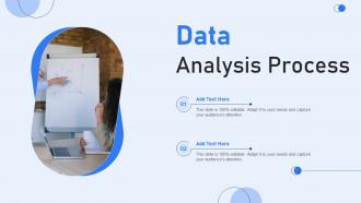 Data Analysis Process Ppt Powerpoint Presentation File Aids