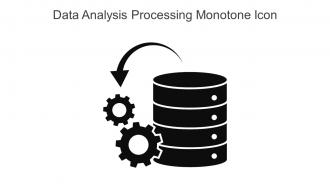 Data Analysis Processing Monotone Icon In Powerpoint Pptx Png And Editable Eps Format