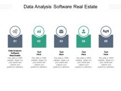 Data analysis software real estate ppt powerpoint presentation gallery example cpb