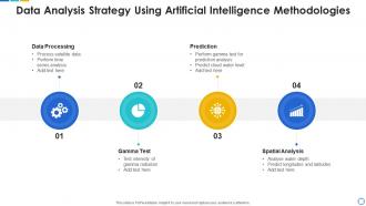 Data analysis strategy using artificial intelligence methodologies