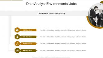 Data Analyst Environmental Jobs In Powerpoint And Google Slides Cpb