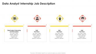 Data Analyst Internship Job Description In Powerpoint And Google Slides Cpb