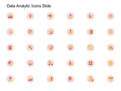 Data analytic icons slide ppt powerpoint presentation infographics gridlines
