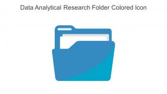Data Analytical Research Folder Colored Icon In Powerpoint Pptx Png And Editable Eps Format