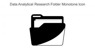 Data Analytical Research Folder Monotone Icon In Powerpoint Pptx Png And Editable Eps Format