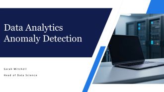 Data Analytics Anomaly Detection PPT Structure VA