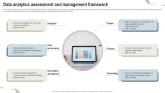 Data Analytics Assessment And Management Framework