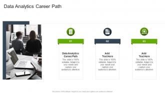 Data Analytics Career Path In Powerpoint And Google Slides Cpb