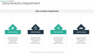 Data Analytics Department In Powerpoint And Google Slides Cpb