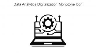 Data Analytics Digitalization Monotone Icon In Powerpoint Pptx Png And Editable Eps Format