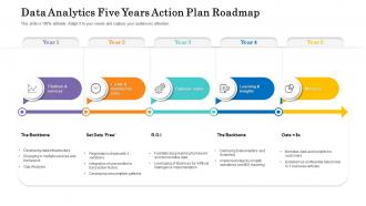 Data analytics five years action plan roadmap