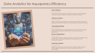 Data Analytics For Aquaponics Efficiency PPT Presentation ST AI SS