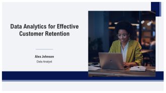 Data Analytics For Effective Customer Retention PPT Structure AT