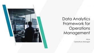Data Analytics Framework For Operations Management PPT Template AT