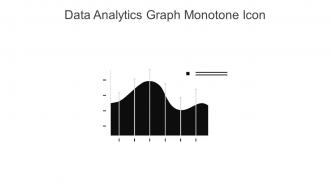Data Analytics Graph Monotone Icon In Powerpoint Pptx Png And Editable Eps Format