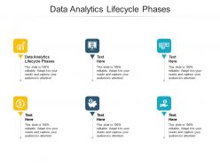 Data analytics lifecycle phases ppt powerpoint presentation model slideshow cpb
