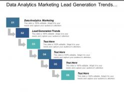 Data analytics marketing lead generation trends hire marketing cpb
