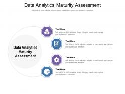 Data analytics maturity assessment ppt powerpoint presentation outline rules cpb