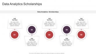 Data Analytics Scholarships In Powerpoint And Google Slides Cpb
