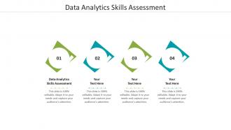 Data analytics skills assessment ppt powerpoint presentation professional slide portrait cpb
