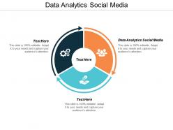 Data analytics social media ppt powerpoint presentation icon layout cpb