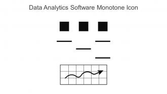 Data Analytics Software Monotone Icon In Powerpoint Pptx Png And Editable Eps Format