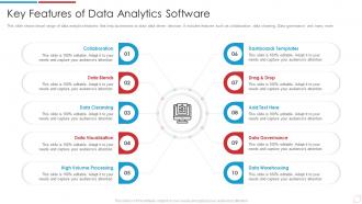 Data Analytics Transformation Toolkit Features Of Data Analytics Software