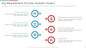 Data Analytics Transformation Toolkit Key Requirements For Data Analytics Project