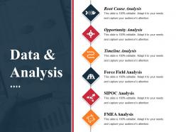 Data and analysis powerpoint presentation templates