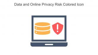 Data And Online Privacy Risk Colored Icon In Powerpoint Pptx Png And Editable Eps Format