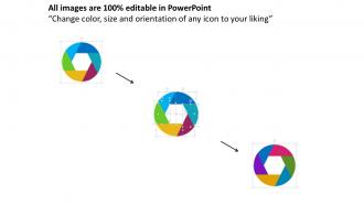 Data and result analysis chart flat powerpoint design