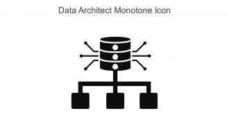 Data Architect Monotone Icon In Powerpoint Pptx Png And Editable Eps Format