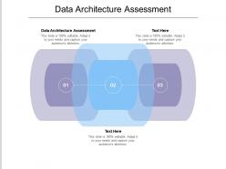Data architecture assessment ppt powerpoint presentation model design ideas cpb