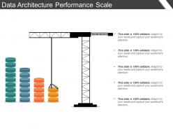 Data architecture performance scale ppt slide templates