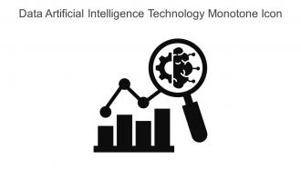 Data Artificial Intelligence Technology Monotone Icon In Powerpoint Pptx Png And Editable Eps Format