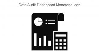 Data Audit Dashboard Monotone Icon In Powerpoint Pptx Png And Editable Eps Format