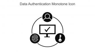 Data Authentication Monotone Icon In Powerpoint Pptx Png And Editable Eps Format