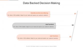 Data Backed Decision Making In Powerpoint And Google Slides Cpb